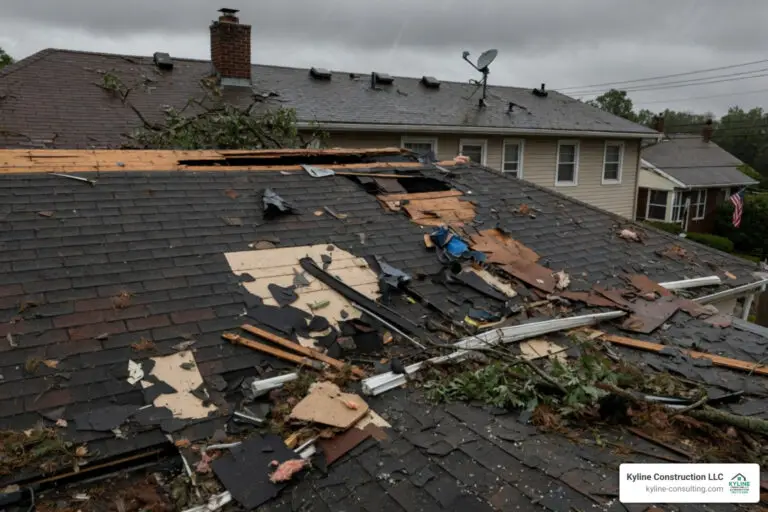 storm damage repair Central Ohio residential home