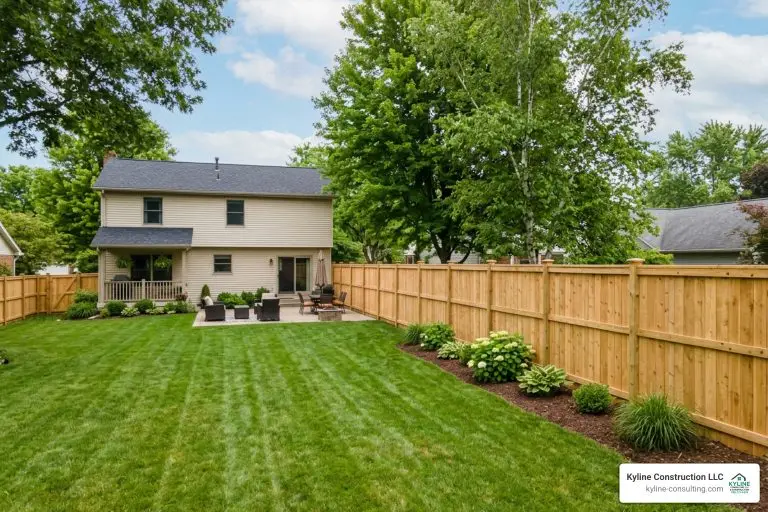 fence installation backyard Central Ohio home curb appeal security